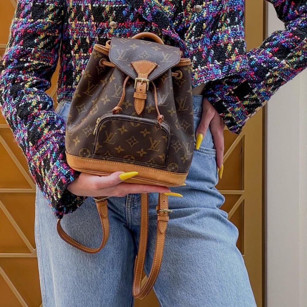 Mini LOUIS VUITTON Montsouris backpack. PM